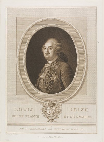 Louis Seize av Francesco Bartolozzi