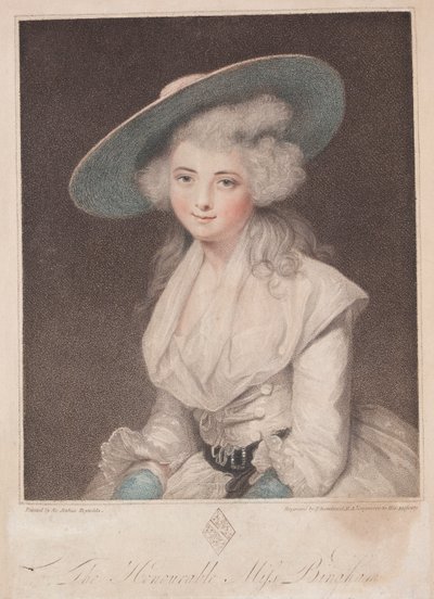 Frøken Anne Bingham av Francesco Bartolozzi