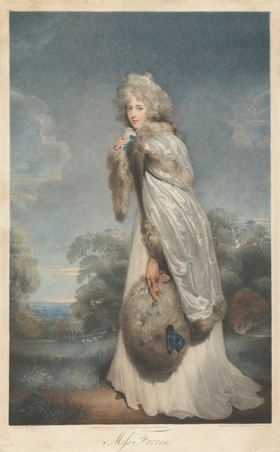 Frøken Farren av Francesco Bartolozzi