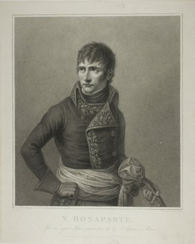 Napoleon Bonaparte, første rådgiver av Francesco Bartolozzi