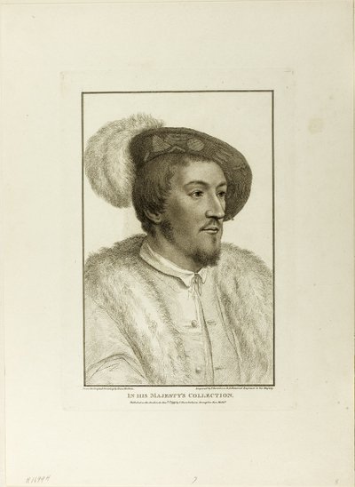 Portrett av en ung mann av Francesco Bartolozzi