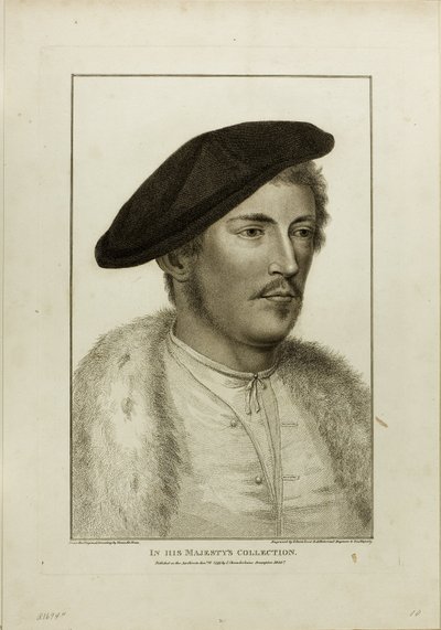 Portrett av en ung mann av Francesco Bartolozzi