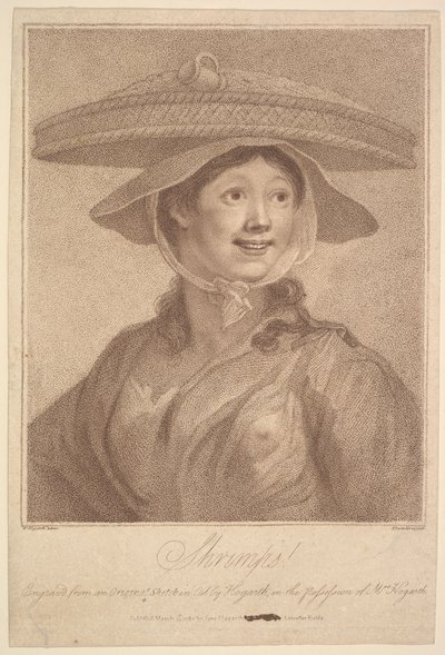 Shrimps!, [25. mars 1782], gjenutgitt 1790. av Francesco Bartolozzi