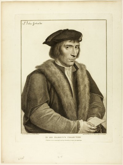 Sir John Godsalve av Francesco Bartolozzi