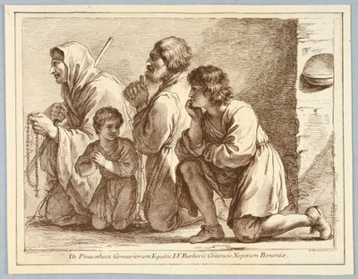Familien Cornaro av Francesco Bartolozzi