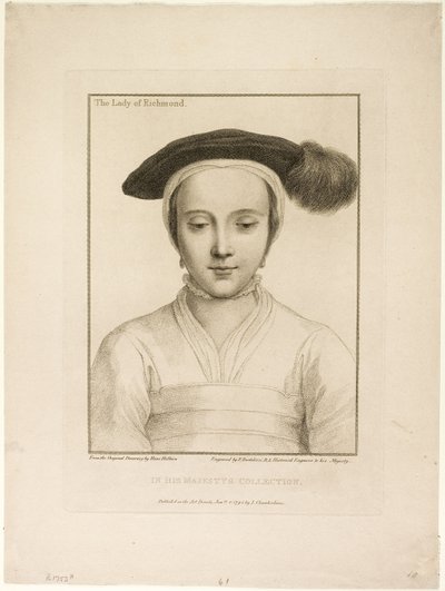 Lady of Richmond av Francesco Bartolozzi