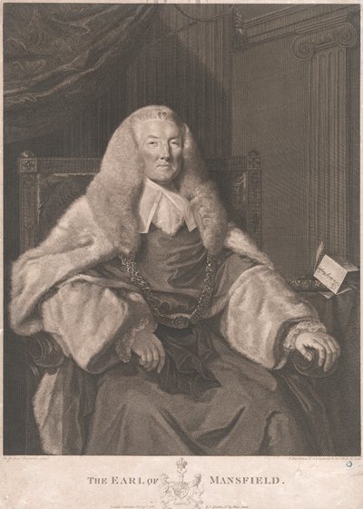 William Murray, første jarl av Mansfield av Francesco Bartolozzi