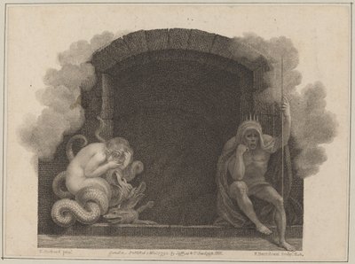 Dødens grav av Francesco Bartolozzi after Thomas Stothard