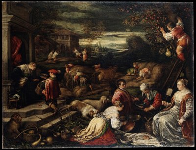 Sommer, 1500-tallet av Francesco Bassano the Younger