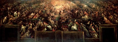 Paradiset, c1582-c1585. av Francesco Bassano the Younger
