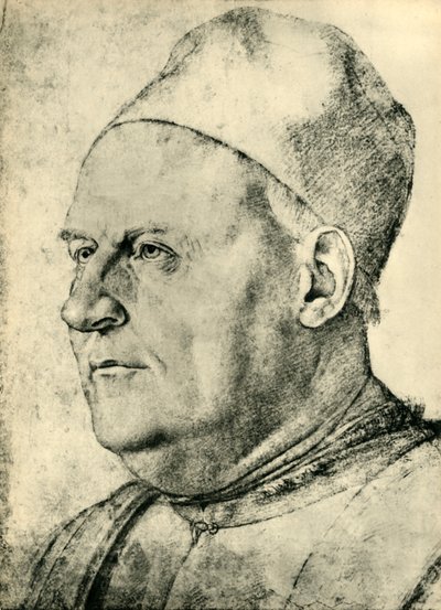 Portrett av en venetiansk senator, 1487, 1943. av Francesco Bonsignori