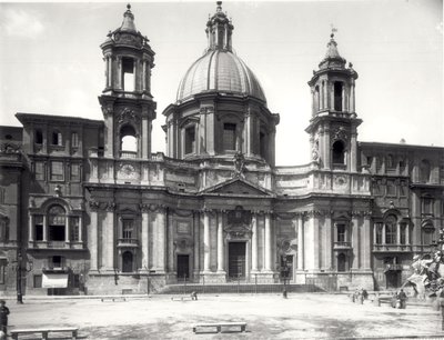 Sant Agnese kirke, 1653-57 av Francesco Borromini