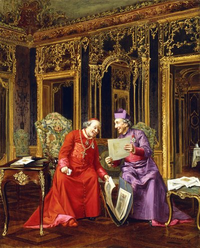 Trykksamlerne, av Francesco Brunery