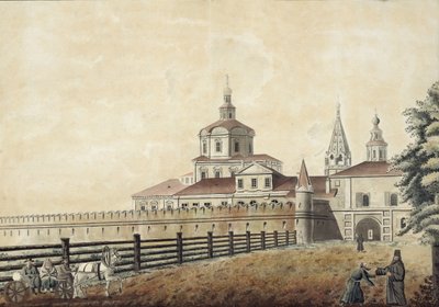 St. Andronik-klosteret i Moskva, 1780-tallet av Francesco Camporesi