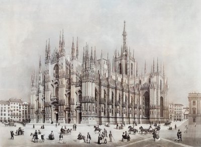 Duomo, eller katedralen, Milano, Italia av Francesco Citterio