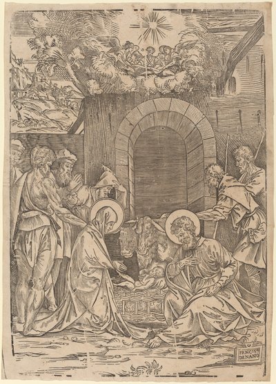 Hyrdenes tilbedelse av Francesco Denanto