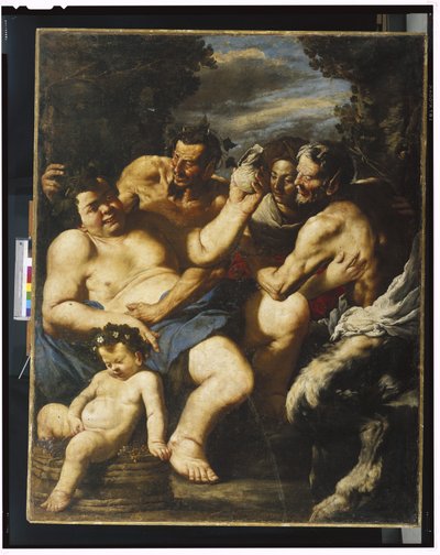 Drunken Silenus, ca.1640 av Francesco Francanzano