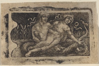 Triton og nymfe av Francesco Francia or Peregrino da Cesena