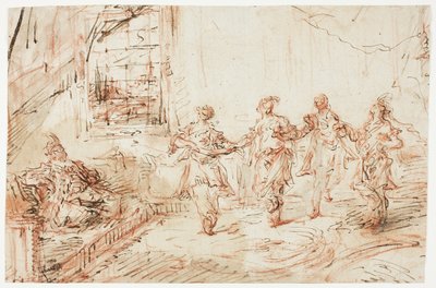 Harem-scene av Francesco Guardi