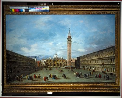 Markusplassen, Venezia av Francesco Guardi