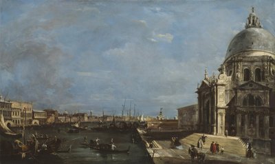 Canal Grande, Venezia, ca. 1760. av Francesco Guardi