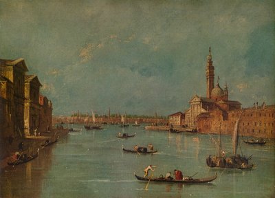 Øya San Giorgio, Venezia, c1770, 1938 av Francesco Guardi