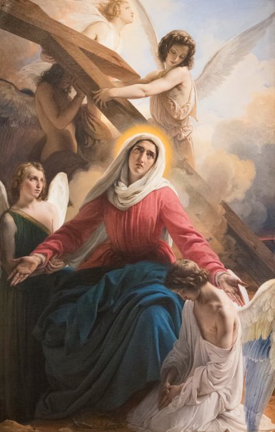 Den sorgfulle av Francesco Hayez