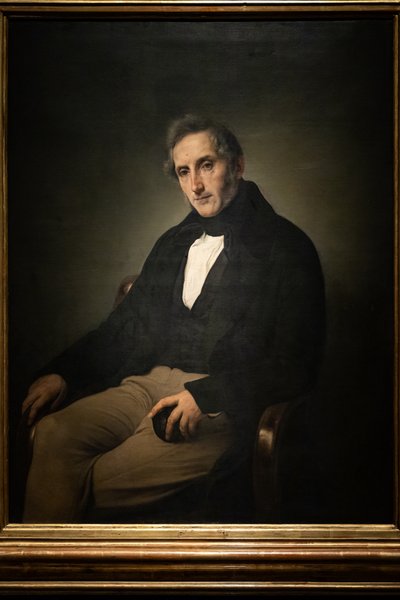 Portrett av Alessandro Manzoni av Francesco Hayez