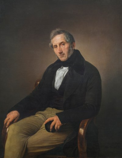 Portrett av Alessandro Manzoni av Francesco Hayez