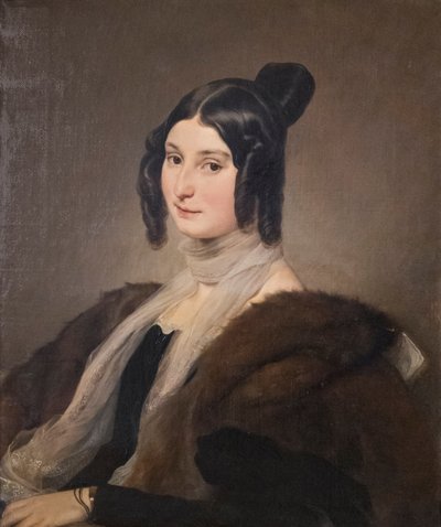 Portrett av Clara Maffei av Francesco Hayez