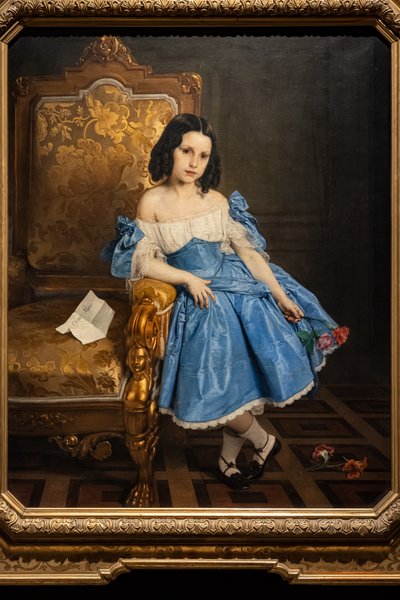 Portrett av grevinne Luigia Negroni Prati Morosini av Francesco Hayez