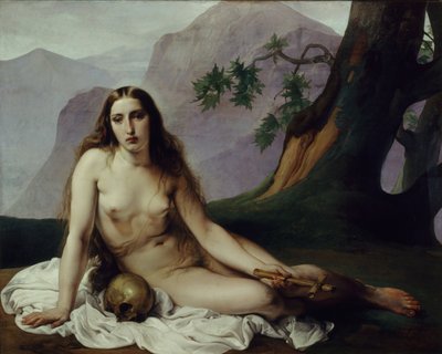 Den angrende Maria Magdalena, 1833. av Francesco Hayez