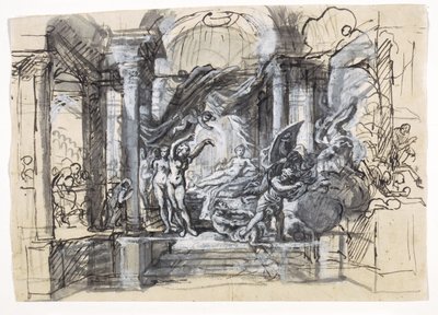 Allegorisk scene av Francesco La Marra