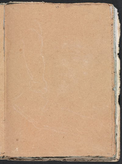 Verona Sketchbook: Indecipherable Form side 77, 1760. av Francesco Lorenzi