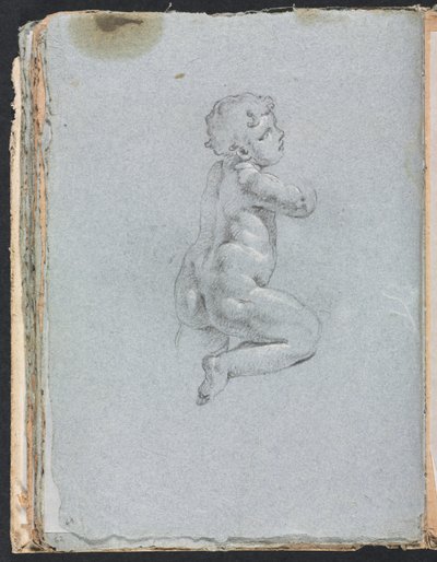 Verona Sketchbook: Putto i profil (side 64) av Francesco Lorenzi