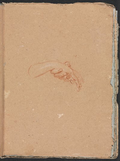 Verona Sketchbook: Study of hands side 23, 1760. av Francesco Lorenzi