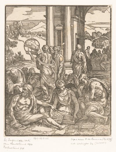 Tuin der tanker Tankenes hage av Francesco Marcolini (possibly)