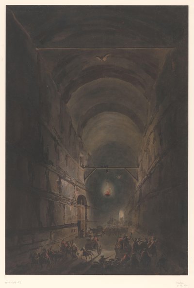 Grotte av Posillipo Posillipo-hulen ved Napoli av Francesco Piranesi