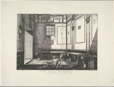 Tepidarium i Pompeii Antiquities of Magna Graecia (serietittel) av Francesco Piranesi