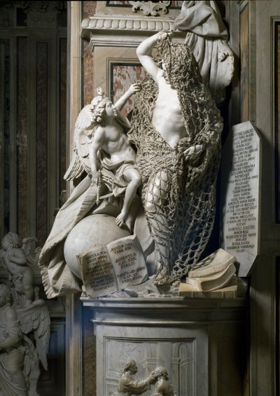 Deceit Revealed (marmor) av Francesco Queirolo