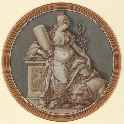Allegori om styrke av Francesco Rosaspina