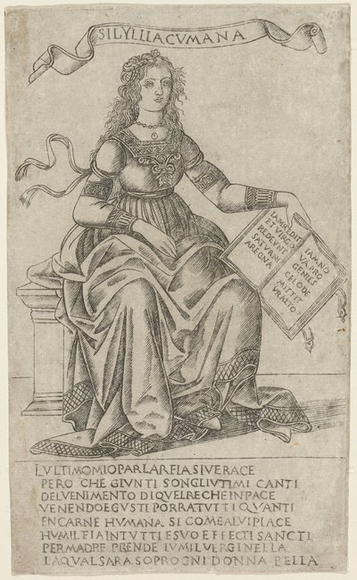 Den cumeiske sibylla av Francesco Rosselli