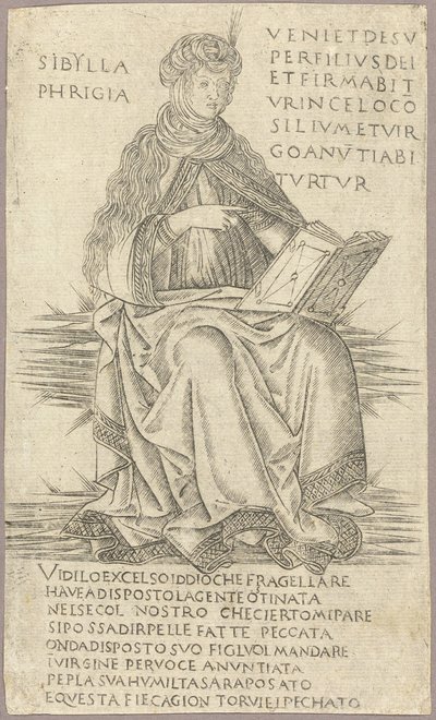 Den frygiske sibyllen av Francesco Rosselli