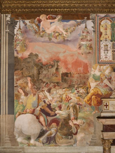Volscienes nederlag av Francesco Salviati