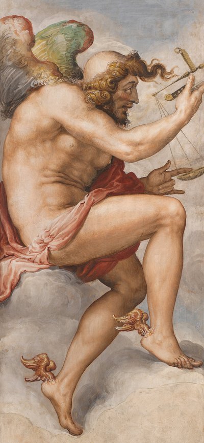 Tid som anledning (Kairos) av Francesco Salviati