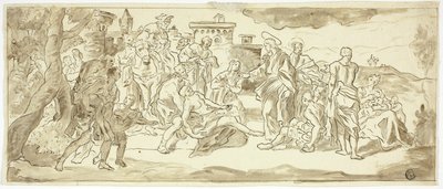 Kristus helbreder den lamme mannen av Francesco Solimena
