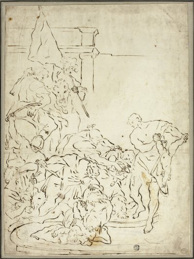 Massakren på de uskyldige av Francesco Solimena