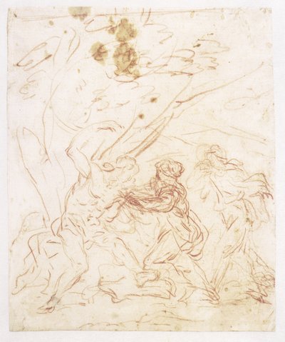 St. Sebastian pleiet av St. Irene av Francesco Solimena