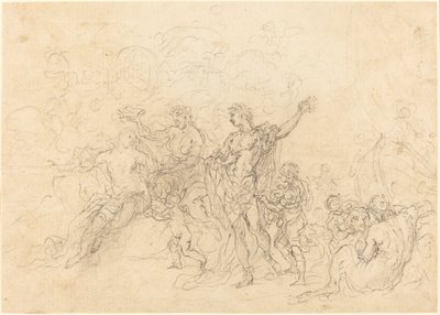 Ekteskapet til Bacchus og Ariadne av Francesco Solimena