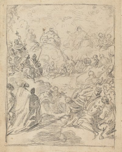 Treenighetens triumf (Gloria) av Francesco Solimena